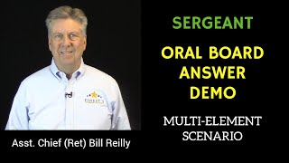 Police Sergeant Oral Board Scenario Questions and Answers [upl. by Nnaeirb]