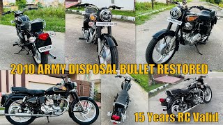 2010 Army Disposal Bullet Standard  Restoration  15 Year RC Pass  Moneysinghofficial [upl. by Beret811]