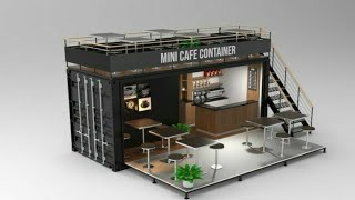 CONTAINER COFFEE SHOPCAFE 2022 NEW CONCEPTS FOR YOUR NEW BUSINESS [upl. by Aecila]