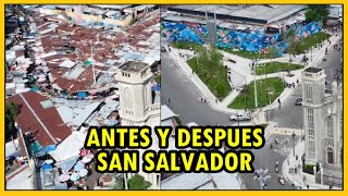 Revitalización del Centro Histórico Nueva plaza el calvario  Nuevo El Salvador [upl. by Yemane843]