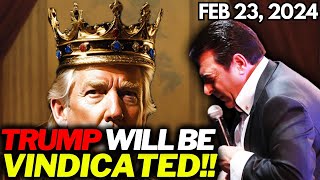 Hank Kunneman PROPHETIC WORD  FEB 23 2024  TRUMP Will Be Vindicated [upl. by Yadseut574]