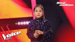 EnkhkhuslenA  quotMargaashiin Nar Luu Khamt Aylakh Uuquot  Blind Audition  Voice Kids Mongolia 2024 [upl. by Princess198]