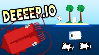 THE UNSTOPPABLE GIANT SQUID  Deeeepio Gameplay [upl. by Auhsej]