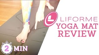 Liforme Yoga Mat Review  Best Yoga Mats  Alignment Lines [upl. by Jollenta]