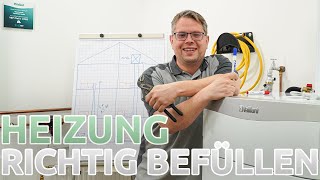 Heizung Wasser richtig nachfüllen  Haustechnik Voßwinkel [upl. by Asilam969]