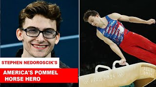 Stephen Nedoroscik The Pommel Horse Guy Wins Bronze [upl. by Ashlen]