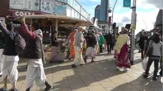 Ilford Harinama East London  6 Oct 12 [upl. by Goody]