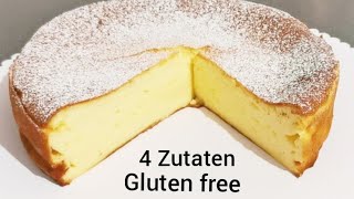 Glutenfrei  Käsekuchen  cheesecake  ohne Mehl  sehr einfach [upl. by Notsirk690]