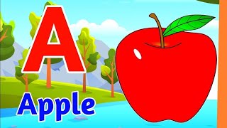 ABC phonics song  abcd song with sounds for toddlers  abc learning rhyme for toddlers  abc rhymes [upl. by Rufe156]