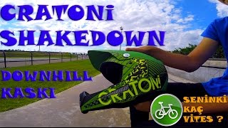 Cratoni Shakedown Downhill Kask  Kullanıcı deneyimli  Seninki kaç vites [upl. by Oirasor]