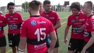 Rugby Crabos RCT Toulon vs Rovaltais Pilou Pilou de Victoire Championnat de France 2015 [upl. by Amr]