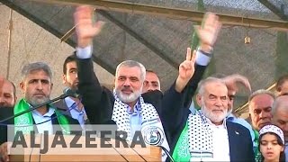 Ismail Haniya elected new Hamas leader [upl. by Edee]