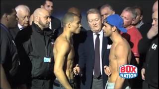 Chris Eubank Jr vs Billy Joe Saunders FaceOff [upl. by Millard]