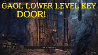 ELDEN RING DLC NG1 Lamenters Gaol Locked Door Location using Gaol Lower Level Key [upl. by Aihsiym]