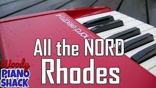 Nord Electro Rhodes demo  Notalking lineout version [upl. by Theta]