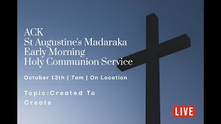 Holy Communion Service  October 13th  7am [upl. by Intyre]