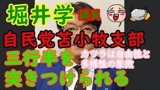 スケート堀井学議員 自民党苫小牧支部から三行半か？ 堀井学 北海道 スケート 苫小牧 裏金 カツラ 二頭流 東京地検特捜部 香典 家宅捜索 [upl. by Churchill]