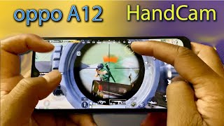 Oppo A12 PUBG mobile gyro HandCamphone test gameplay [upl. by Eiral]