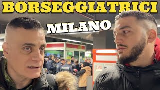 Borseggiatrici nella Metro di Milano tra furti e arresti [upl. by Aremat]