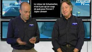 Emission Le Debriefing F1 Michael Schumacher [upl. by Ayihsa30]