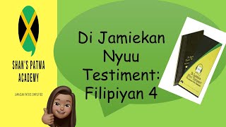 Fall asleep with the Jamaican New Testament Philippians 4 Jamaican Patois Bible Relax your mind [upl. by Mixie]