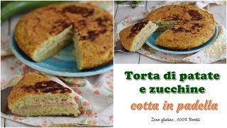 Torta di patate e zucchine in padella [upl. by Nolly]