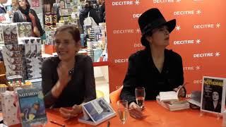 Amélie Nothomb dédicaces Prénoms Epicènes Lyon 17 novembre 2018 [upl. by Hebner]