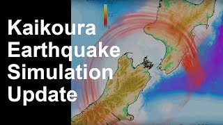 Kaikoura Earthquake simulation update [upl. by Atinhoj840]