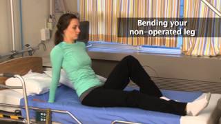 How to get out of bed after hip replacement surgery [upl. by Erual819]