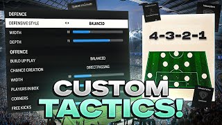 PRO PLAYER 4321 CUSTOM TACTICS FOR FC 24 [upl. by Neirrad]