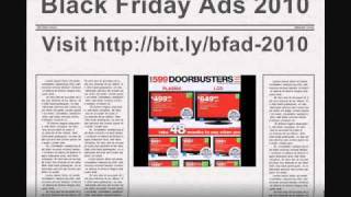 2010 Black Friday Ads  Deals on Black Friday 2010 [upl. by Opiuuk459]