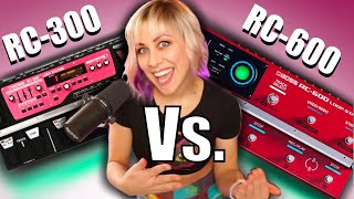 Comparing the Boss RC600 to the RC300 [upl. by Atinoj561]