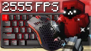 600 STARS RUBY PRESTIGE Keyboard amp Mouse ASMR Sounds  Hypixel Bedwars [upl. by Sorensen]