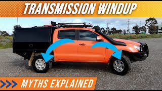 Transmission Windup Explained transfer case bind [upl. by Hiltner]