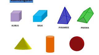 Vlakke figuren en ruimtefiguren [upl. by Adama]