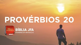 PROVÉRBIOS 20  Bíblia JFA Offline [upl. by Westberg682]