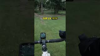 QUAND TU TRAVERSES UN TERRAIN DE GOLF EN GRAVEL  gravel bike bikelover epic [upl. by Turtle]