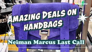 Amazing Summer Sale On Handbags At Neiman Marcus Last Call Extra 50 Off [upl. by Adnicul]