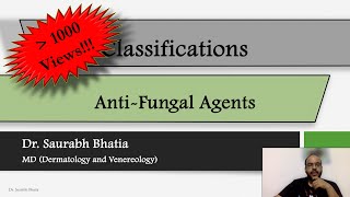 Classifications In Dermatology Anti Fungal Agents [upl. by Hinch]