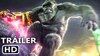 GODZILLA Y KONG quotKong monta a Godzillaquot Tráiler 2024 [upl. by Airetal57]