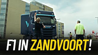 De Formule 1teams komen aan in Zandvoort voor de GP van Nederland [upl. by Adnuahs360]