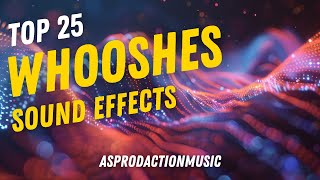 Whoosh Sound Effect Transition  Whooshes Sound Effects Pack [upl. by Nanete850]