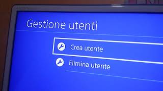 Come cancellare un profilo su ps4 2017 ita [upl. by Nniuqal942]