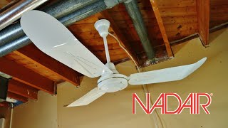 1984 Nadair Industriel 140 cm Ceiling Fan  Unboxing [upl. by Kutchins189]