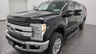 2017 FORD F350 LARIAT ULTIMATE CREW LONGBOX POWERSTROKE DIESEL 4K WALKAROUND 14253ZA [upl. by Onida]