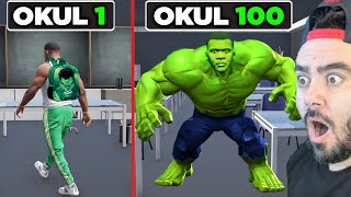 FRANKLIN HULK OKULUNA BAŞLIYOR HULK OLACAK  GTA 5 MODS [upl. by Aikim]