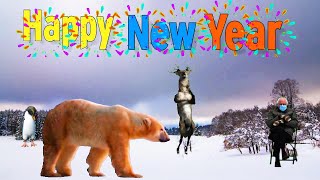 Gelukkig nieuwjaar 2024 grappig Nieuwjaarswensen Happy New Year Nieuwjaarsliedjes Oud en nieuw [upl. by Kentigerma]