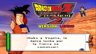 Dragon Ball Z Budokai Tenkaichi 2 Version Latino REMAKEBETAPS2 Modo Historia Pt6 Goku vs Vegeta [upl. by Sirroned]