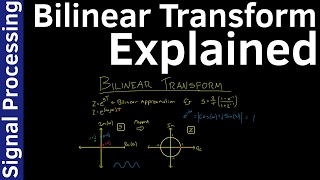 Bilinear Transform Explained  Signal Processing 14 [upl. by Airret616]