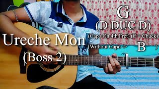 Ureche Mon  Boss 2  Arijit Singh  Easy Guitar Chords LessonCover Strumming Pattern Progressions [upl. by Joo]